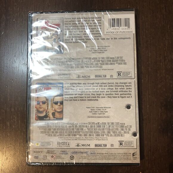 New 21 Jump Street & 22 Jump Street [2 Movie Pack] (DVD) Jump Street Collection - Picture 2 of 4